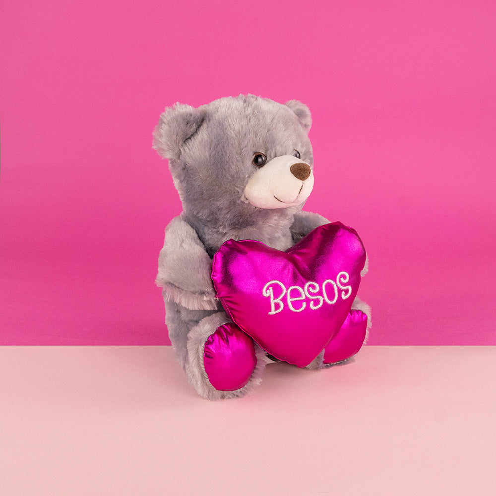 Osos de peluche al mayoreo para San Valentín , ideales para regalar, tiendas de regalos. Peluches con corazón amor