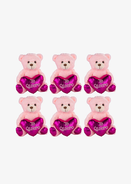 Osos de peluche al mayoreo para San Valentín , ideales para regalar, tiendas de regalos. Peluches con corazón amor