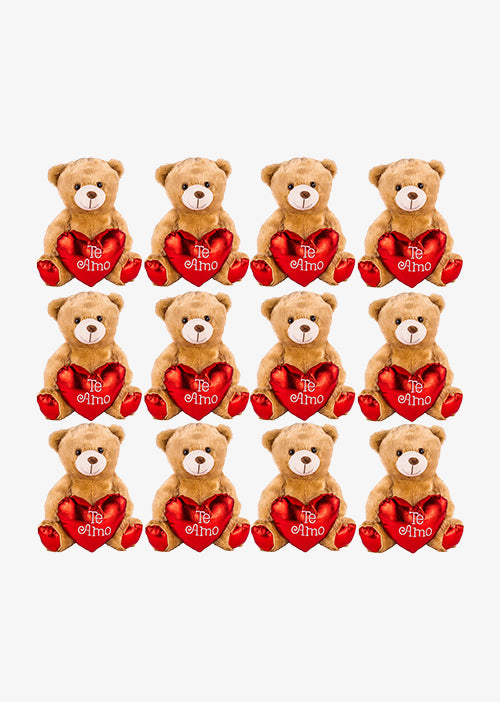 Osos de peluche al mayoreo para San Valentín , ideales para regalar, tiendas de regalos. Peluches con corazón amor