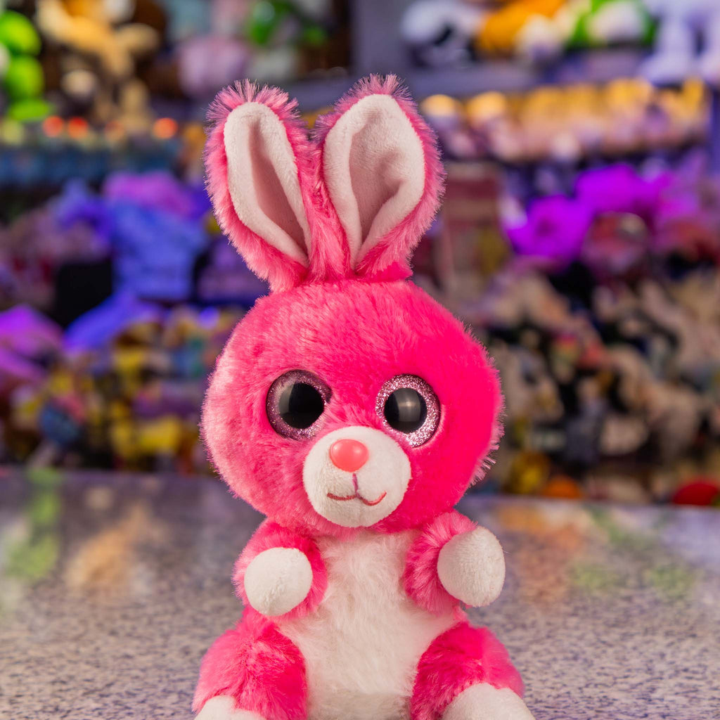 Peluches de conejo con ojos super lindos y al mayoreo. Ideal para distribuidores y negocios