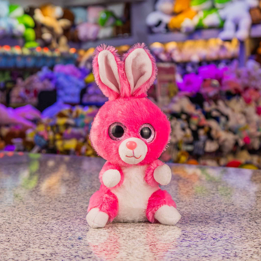 Peluches de conejo con ojos super lindos y al mayoreo. Ideal para distribuidores y negocios