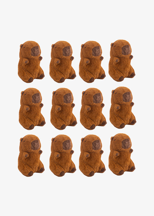 Capibaras de peluche, ideales  para negocios, tiendas de regalo y distribuidores. 