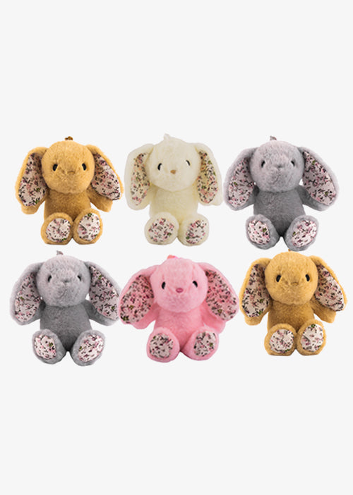 Llavero Conejo de peluche al mayoreo. ideal para tiendas de regalos y distribuidores