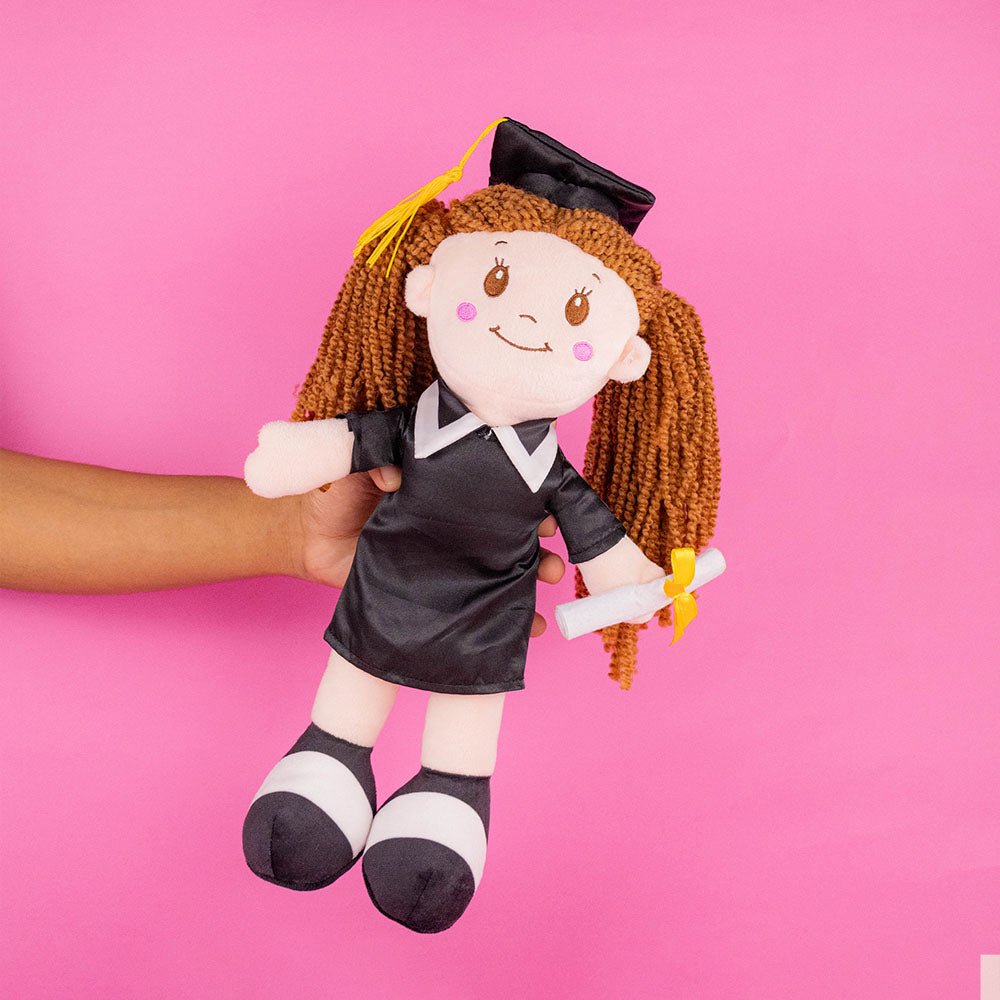 Peluche de graduación, ideales para regalar en este día tan especial. Peluches graduados 