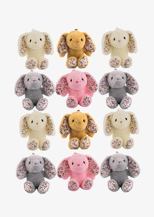 Llavero Conejo de peluche al mayoreo. ideal para tiendas de regalos y distribuidores