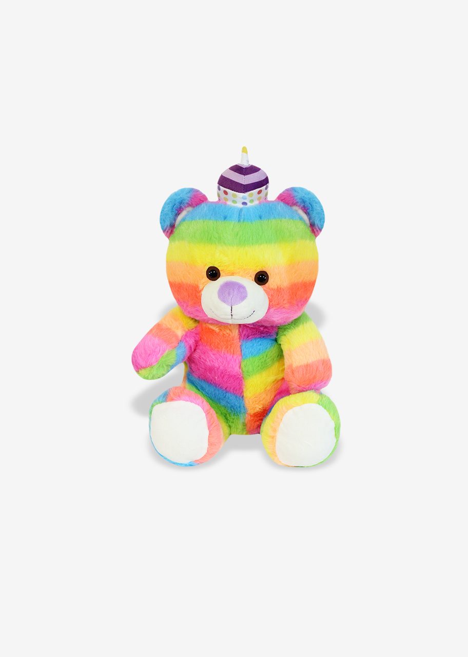 Oso de peluche HBD 28 cm, peluches para regalo de cumpleaños