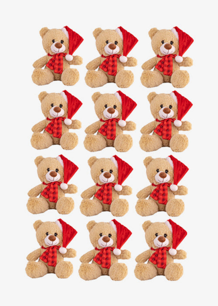 Los osos de navidad de peluche favoritos. Ideales para negocios y tiendas de regalo. 