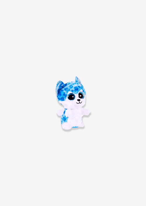 Husky de peluche , colores brillantes. Peluches para maquinas caza muñecos