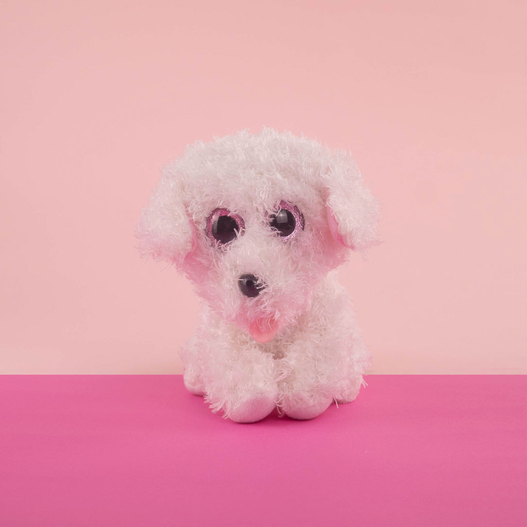 Perrito de peluche pequeño y ultra suave. Colecciona los tuyos o inicia tu propio negocio