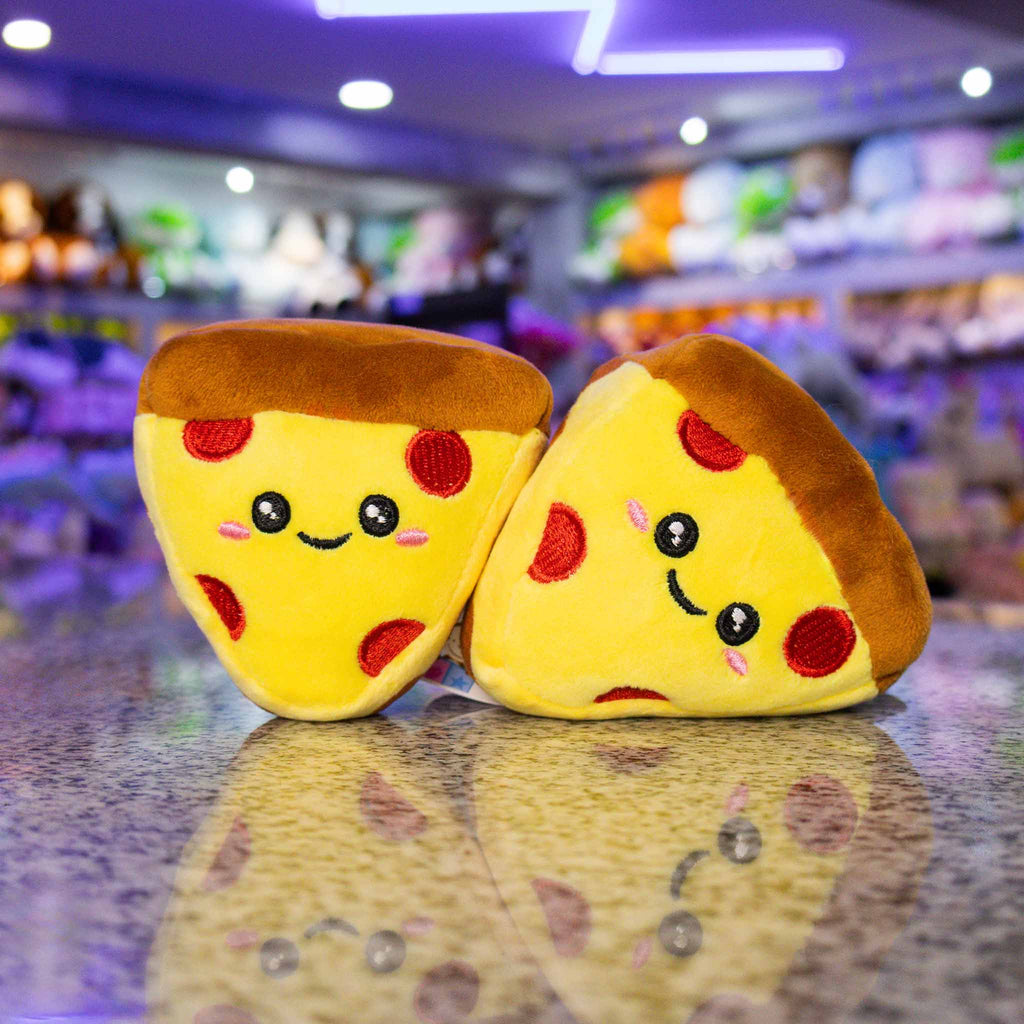 Llavero de peluche de pizza, ideal para regalar o coleccionar 