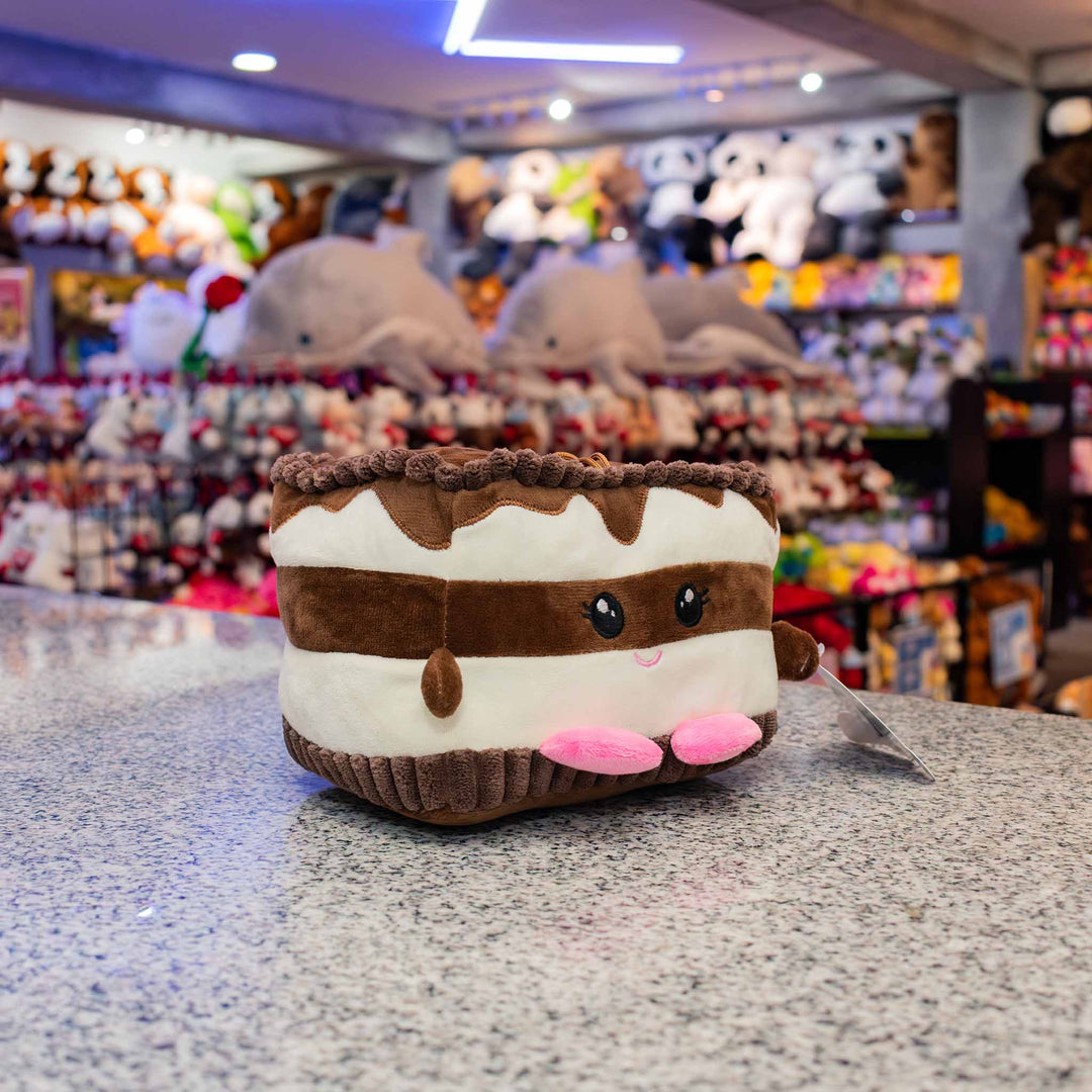 Muñecos de peluche con forma de postres para decoración o para coleccionar