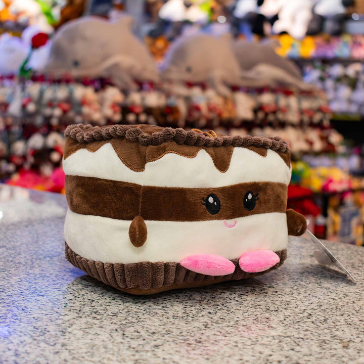 Muñecos de peluche con forma de postres para decoración o para coleccionar