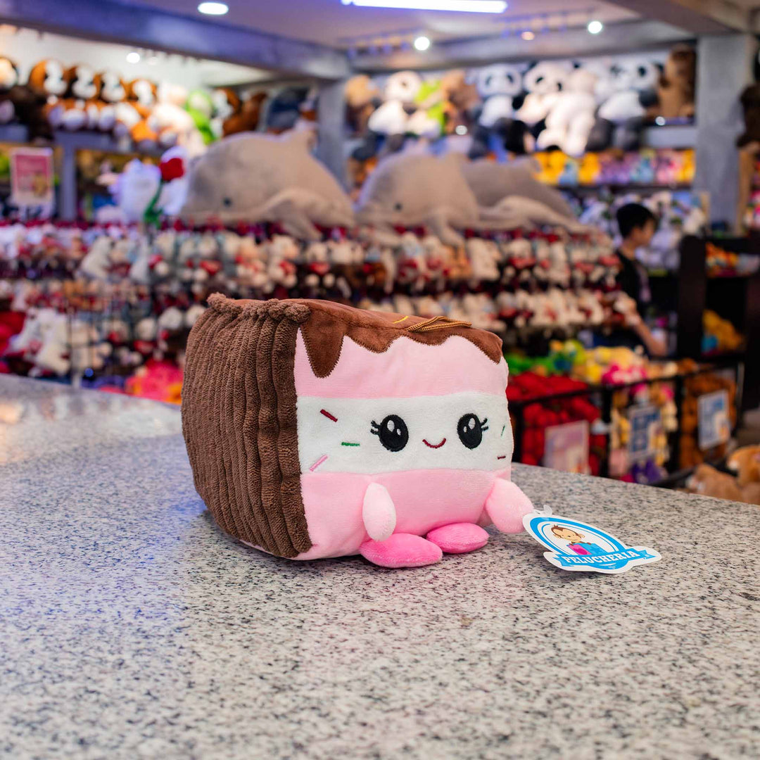 Muñecos de peluche con forma de postres para decoración o para coleccionar