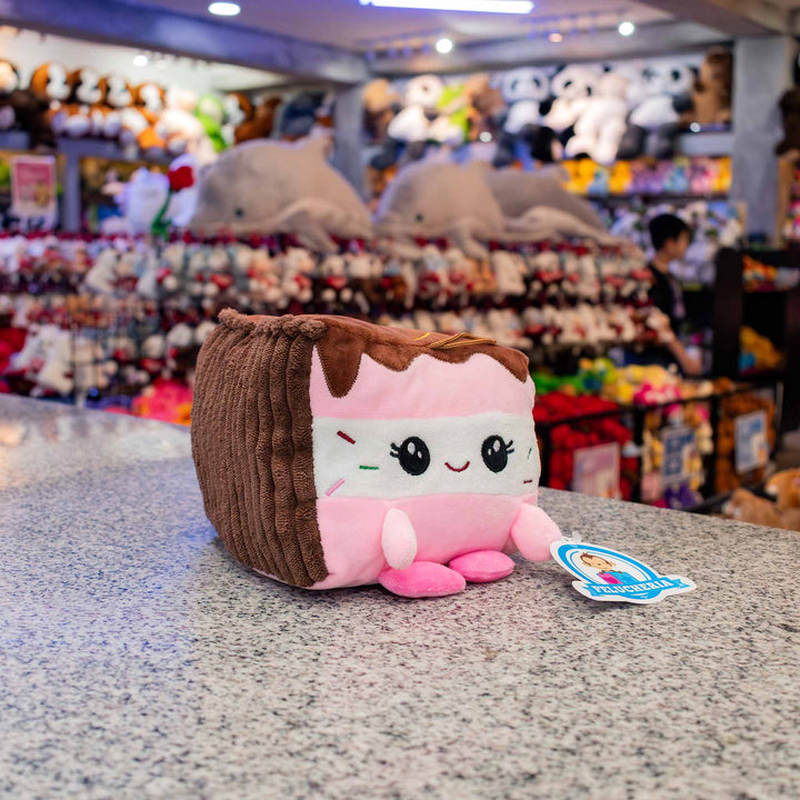 Muñecos de peluche con forma de postres para decoración o para coleccionar