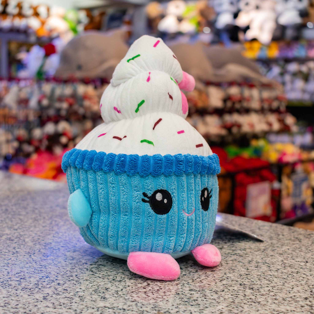 Muñecos de peluche con forma de postres para decoración o para coleccionar