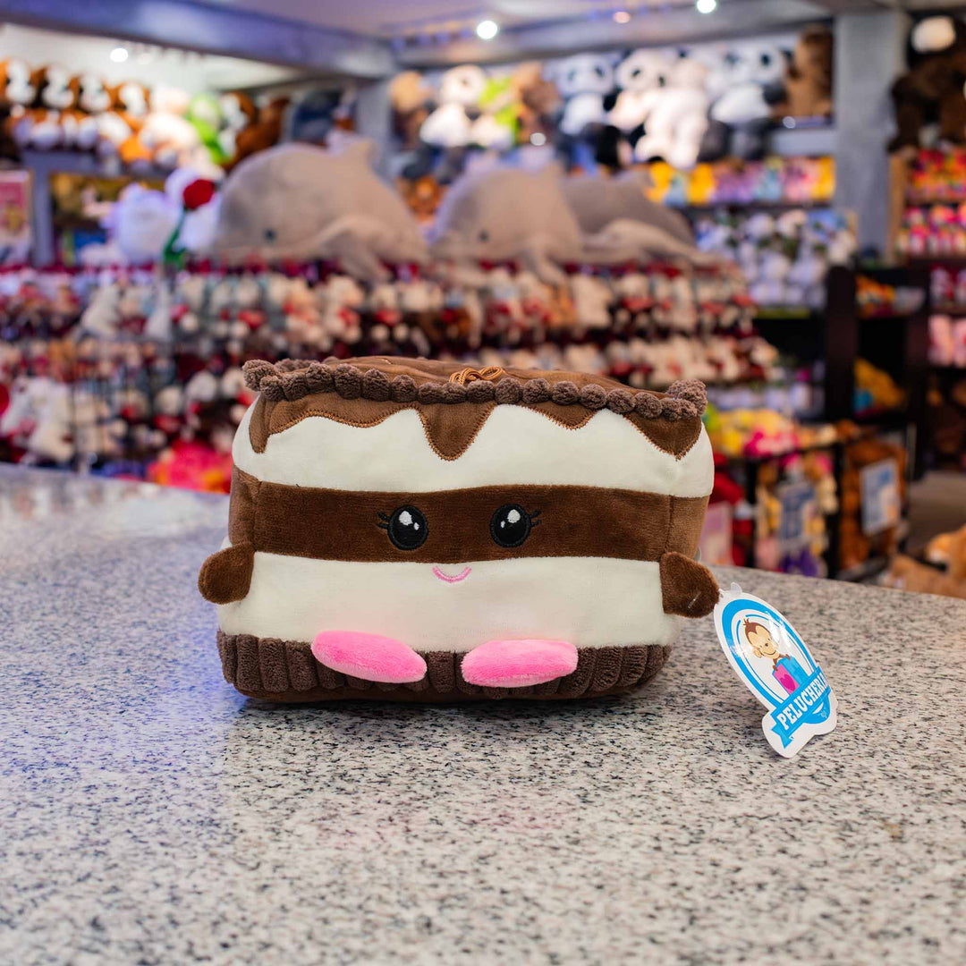 Muñecos de peluche con forma de postres para decoración o para coleccionar