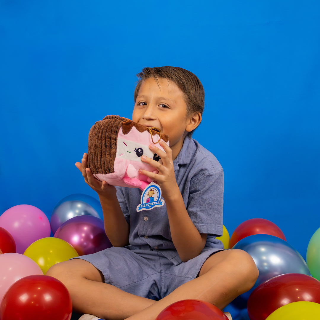 Muñecos de peluche con forma de postres para decoración o para coleccionar