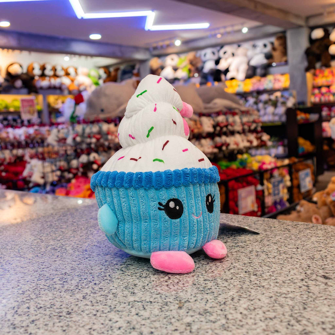 Muñecos de peluche con forma de postres para decoración o para coleccionar