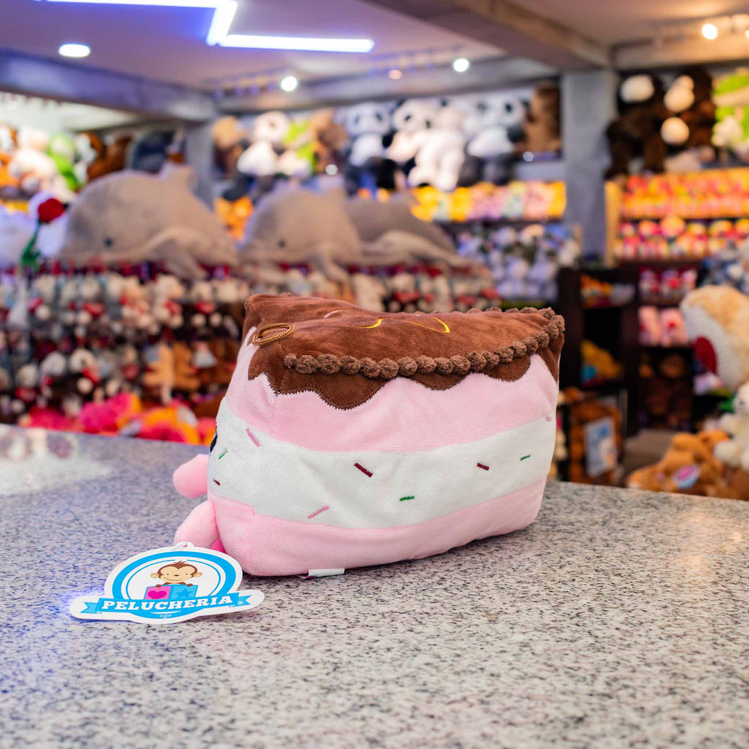Muñecos de peluche con forma de postres para decoración o para coleccionar