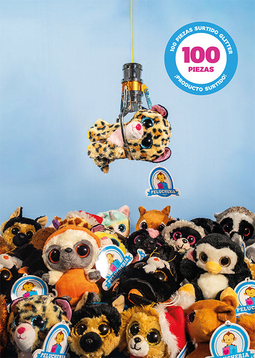 Paquete de peluche Miniatura 100 Piezas Surtidas - Pelucheria