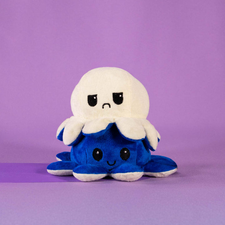 Pulpos de peluche reversibles en colores surtidos. Peluches de novedad y de moda