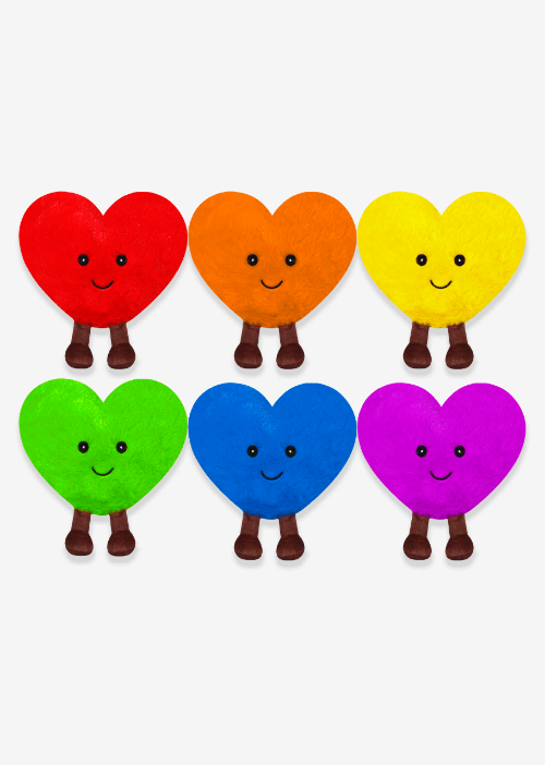 Peluche de corazón 