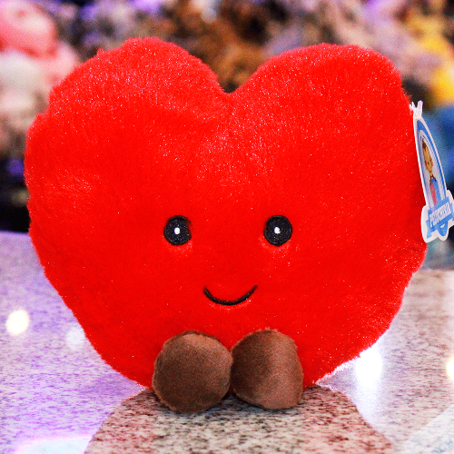 Peluche de corazon 