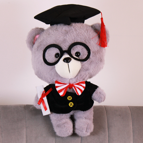 Peluche para graduación