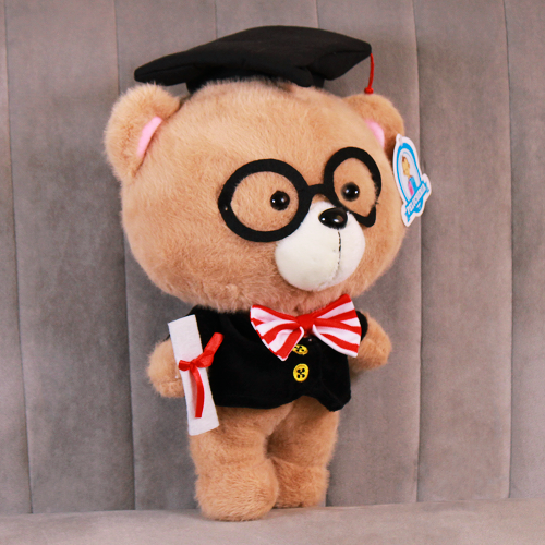 Peluche para graduación