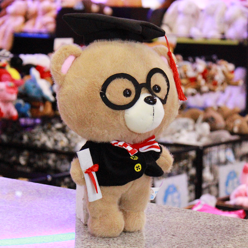 Peluche para graduación 