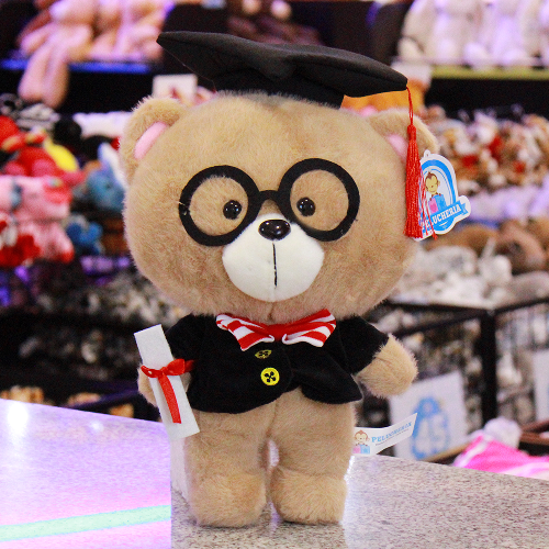 Peluche para graduación 