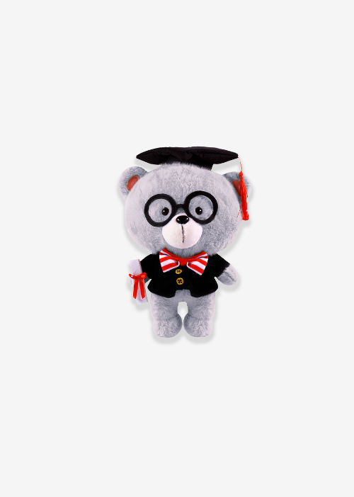 Peluche para graduación 