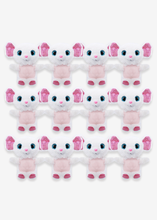 Ratoncito pequeño de peluche y ultra suave. Colecciona los tuyos o inicia tu propio negocio