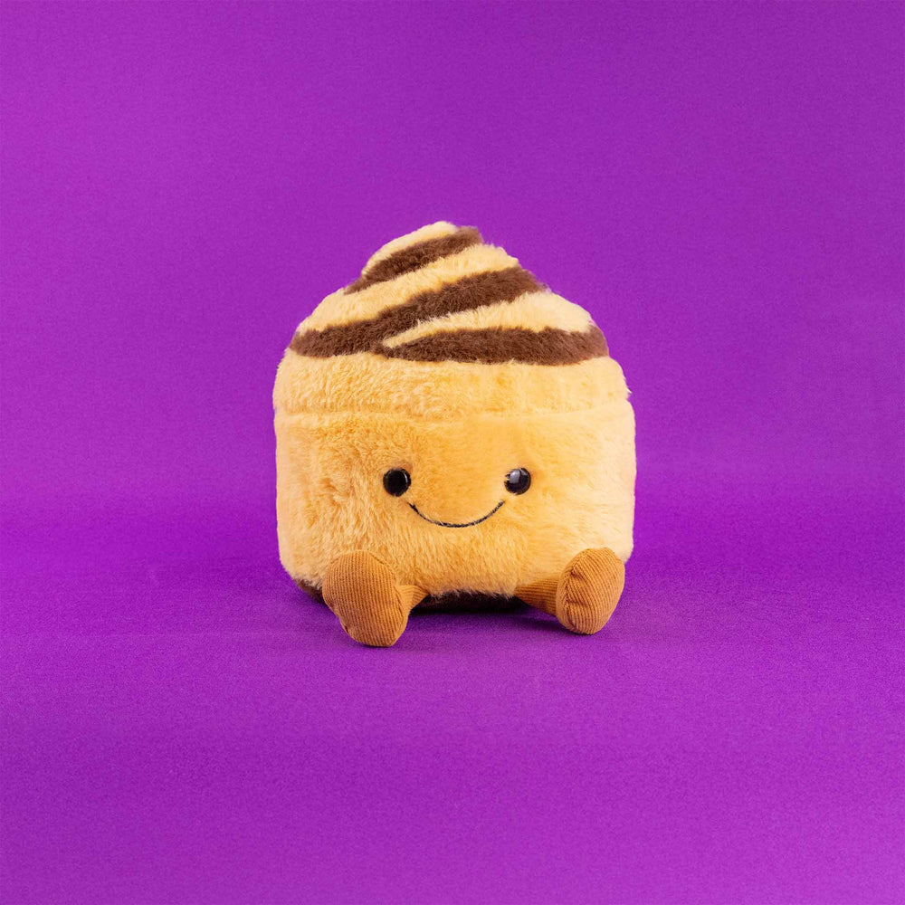 Rol de Canela de peluche Cinni PIUINIKI, Peluches de comida 