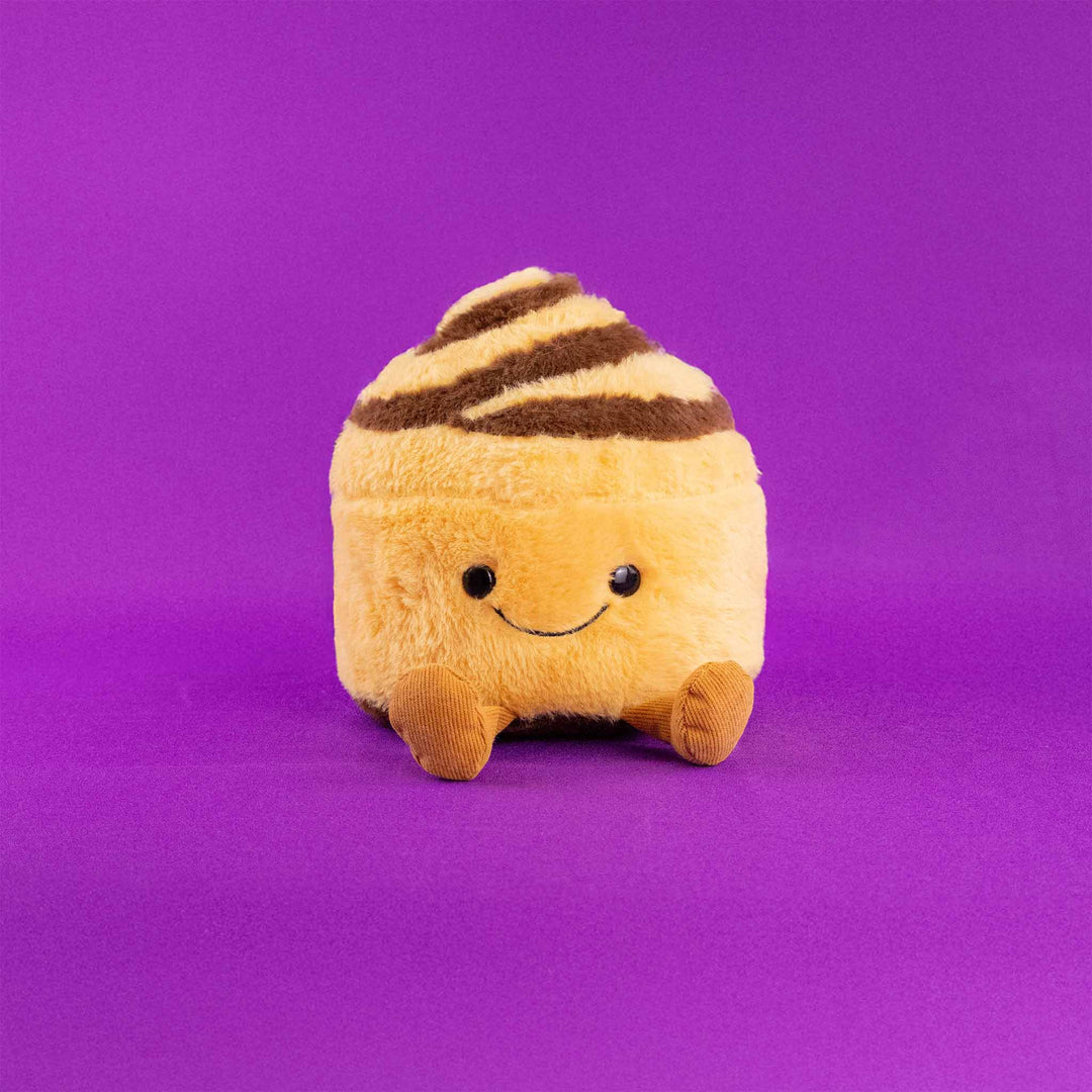 Rol de Canela de peluche Cinni PIUINIKI, Peluches de comida 