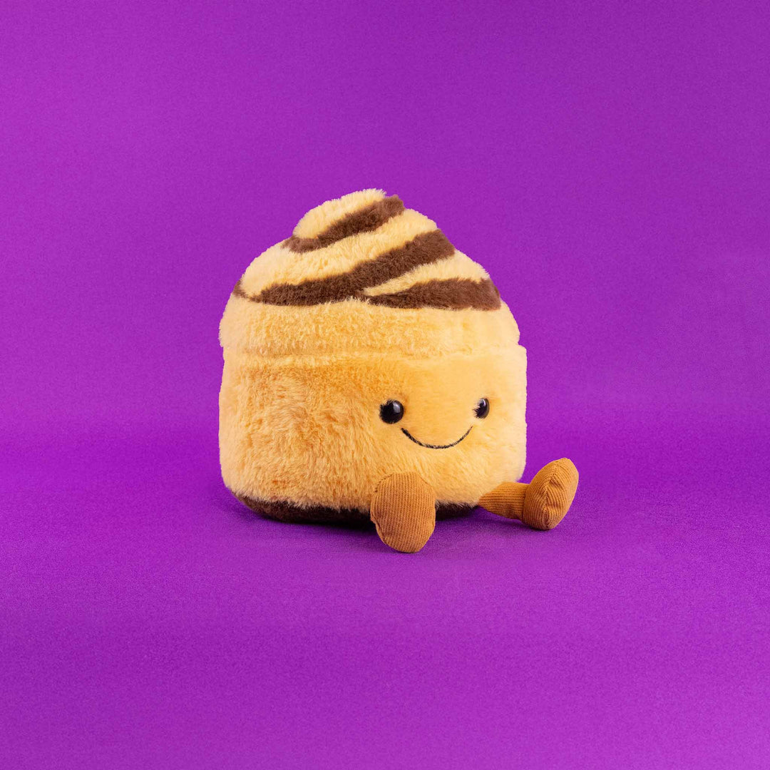 Rol de Canela de peluche Cinni PIUINIKI, Peluches de comida 