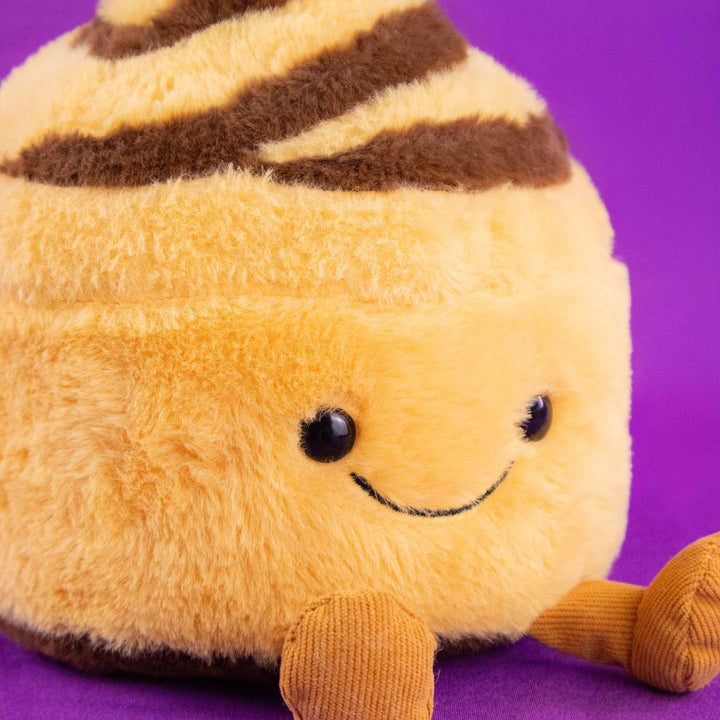 Rol de Canela de peluche Cinni PIUINIKI, Peluches de comida 