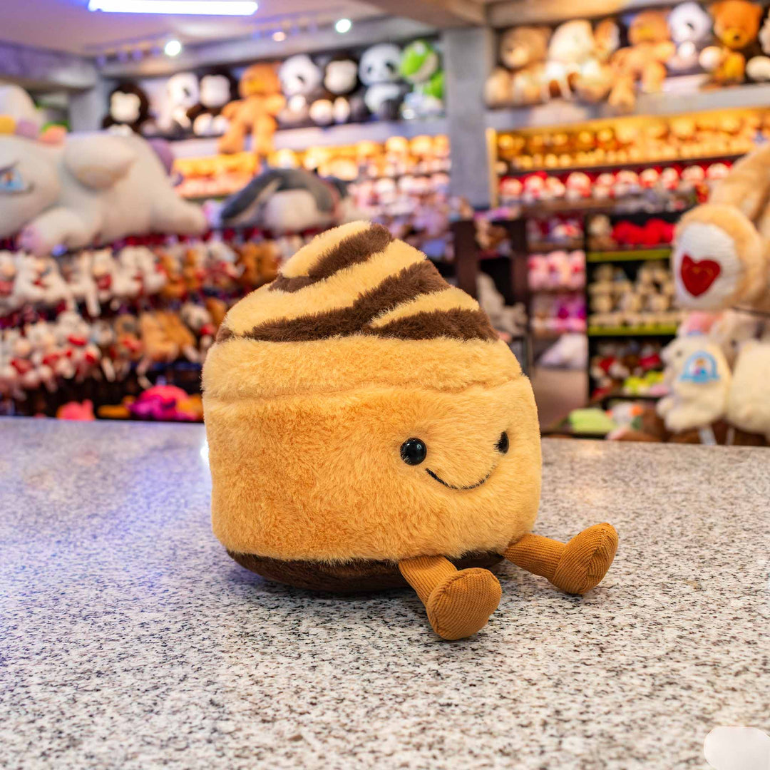 Rol de Canela de peluche Cinni PIUINIKI, Peluches de comida 