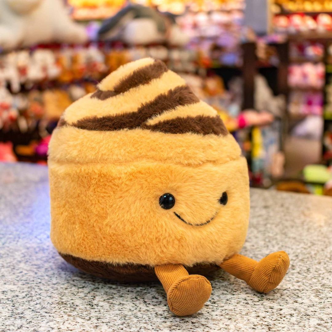 Rol de Canela de peluche Cinni PIUINIKI, Peluches de comida 
