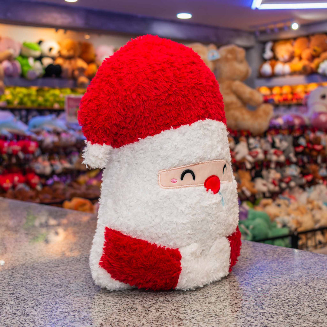 Santa de peluche para esta época navideña,  decoración de navidad y regalos en escuelas, posadas y eventos