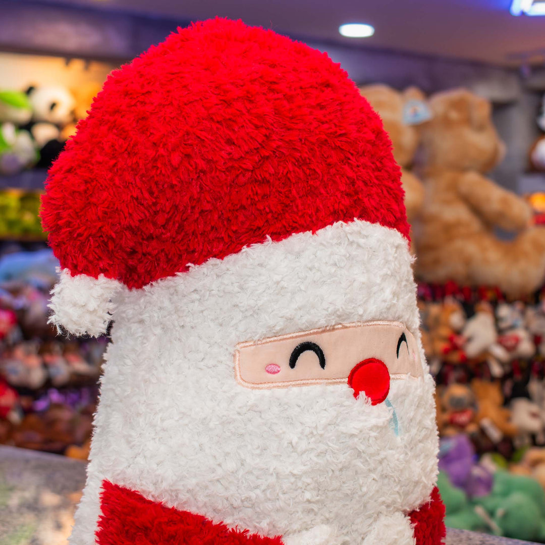 Santa de peluche para esta época navideña,  decoración de navidad y regalos en escuelas, posadas y eventos