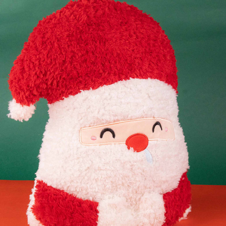Santa de peluche para esta época navideña,  decoración de navidad y regalos en escuelas, posadas y eventos