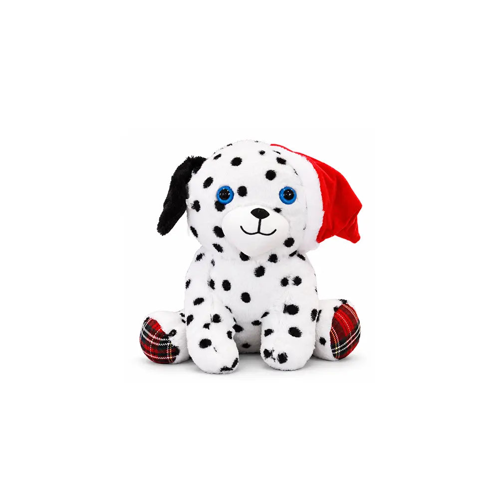 Perro Dálmata de peluche Winter 28 cm Navidad