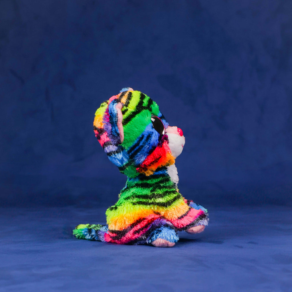 Tigre de peluche miniatura, peluches minis y económicos para maquinas caza muñecos