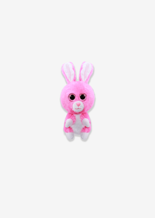 Conejo de peluche Rosa Titi 15 cm - Pelucheria