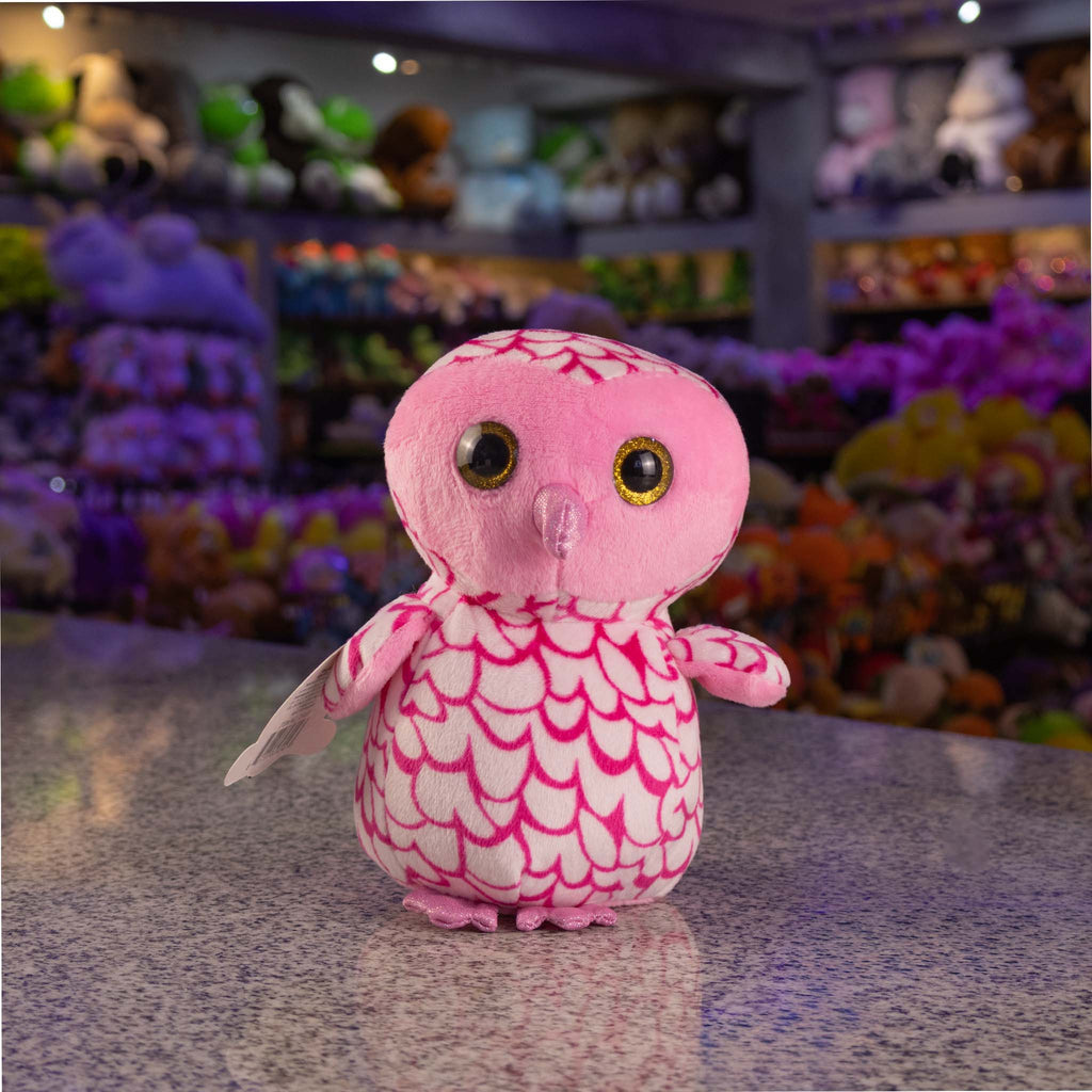 Buho de peluche pequeño y ultra suave. Colecciona los tuyos o inicia tu propio negocio