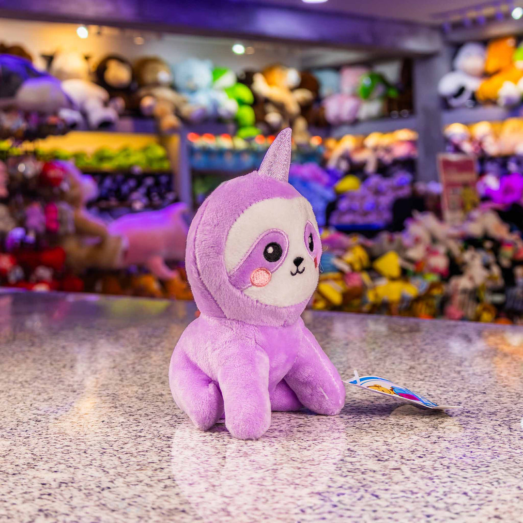 Set de 6 Piezas Unicornio de peluche Kawaii 13 cm - Pelucheria