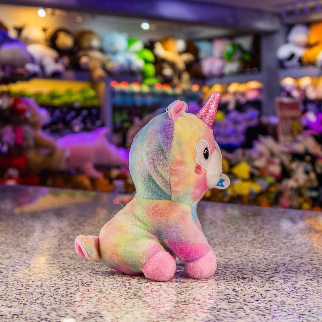 Unicornios minis de peluche, ideales para maquinas caza muñecos. Peluches al mayoreo