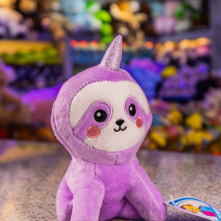 Set de 6 Piezas Unicornio de peluche Kawaii 13 cm - Pelucheria