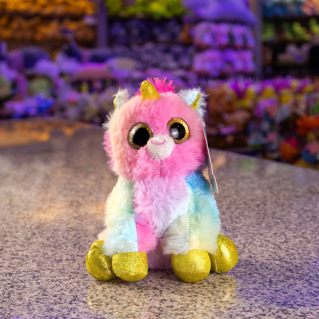 Unicornio de peluche pequeño y ultra suave. Colecciona los tuyos o inicia tu propio negocio